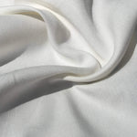 60" PFD 100% Lyocell Tencel Gabardine Twill Off White Woven Fabric