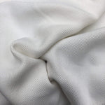 60" 100% Tencel Lyocell Bull Denim Twill 10 OZ PFD White Woven Fabric