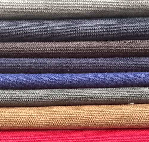 68" 100% Cotton Canvas USA Made Apparel & Upholstery Woven Fabric