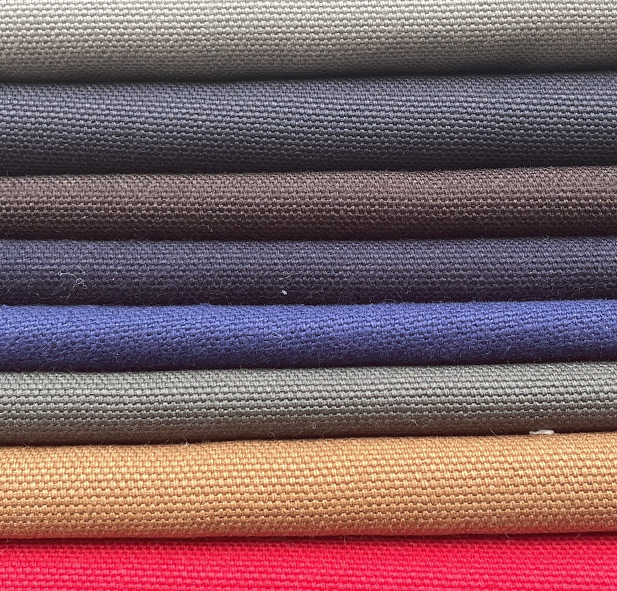 68" 100% Cotton Canvas USA Made Apparel & Upholstery Woven Fabric
