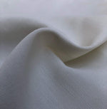 58" PFD Greige Goods 100% Rayon Faille Ghost White Woven Fabric