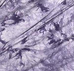 60" Modal 4-Way with Spandex Light Purple Tie Dye Jersey Knit Fabric