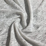60" 100% Cotton Slub 5 OZ Optic White Jersey Knit Fabric by The Yard