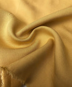60" Banana Yellow 100% Lyocell Tencel Gabardine Twill Woven Fabric