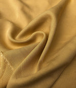 60" Banana Yellow 100% Lyocell Tencel Gabardine Twill Woven Fabric