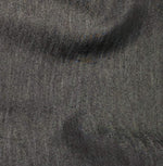 58" Cotton Denim Chambray Charcoal Gray Black Woven Fabric By the Yard