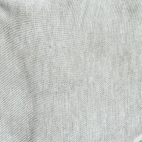 White Hachi Jersey Knit Fabric, 50% Polyester 50% Rayon, Soft Drapey Sweater Top Fabric