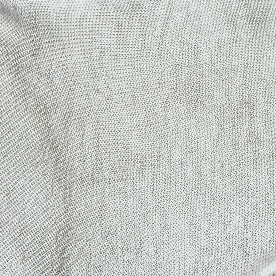White Hachi Jersey 50% Polyester 50% Rayon Knit Fabric By the Yard