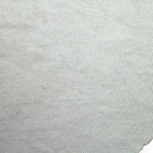 White Looped French Terry Knit Fabric, 100% Cotton Loopback Terry, Sweatshirt Robe Loungewear Fabric
