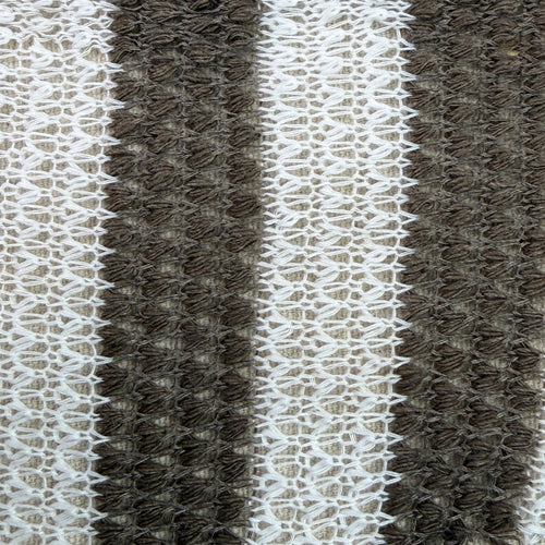 Black Jacquard Crochet Sweater Knit Fabric, 100% Cotton Woven Texture, Cardigan Statement Piece Fabric