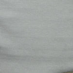 White Cotton Modal Ribbing Fabric, 50% Cotton 50% Modal Rib Knit, Cuffs Collars Waistbands