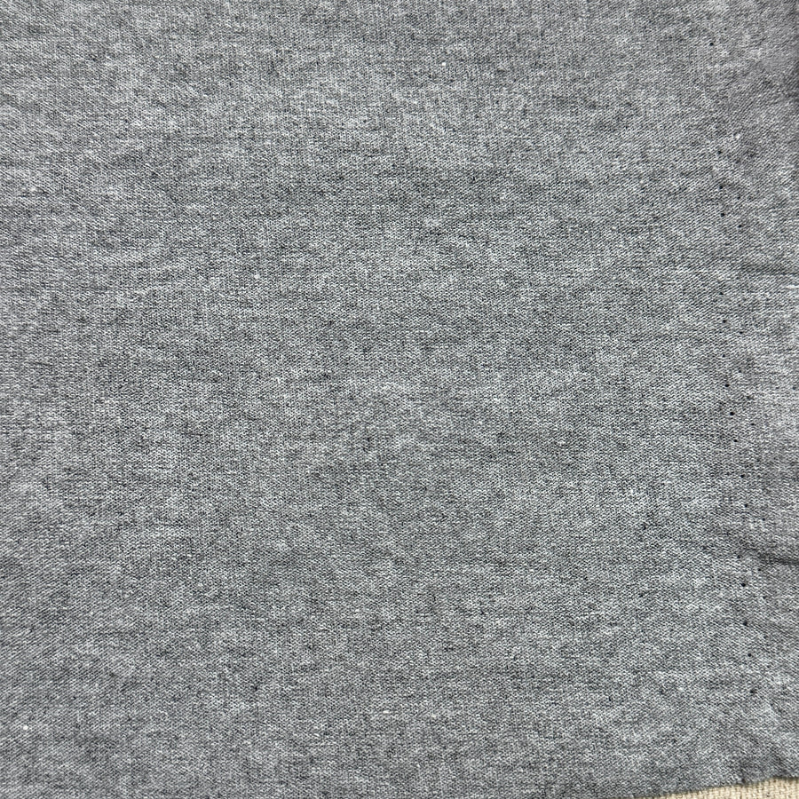 Gray Cotton Jersey 90% Cotton 10% Polyester Knit Fabric By the Yard