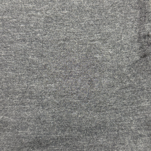 Anthracite Charcoal Poly Rayon Fleece Fabric, 50% Polyester 15% Cotton 35% Rayon, Sweatshirt Hoodie Fabric