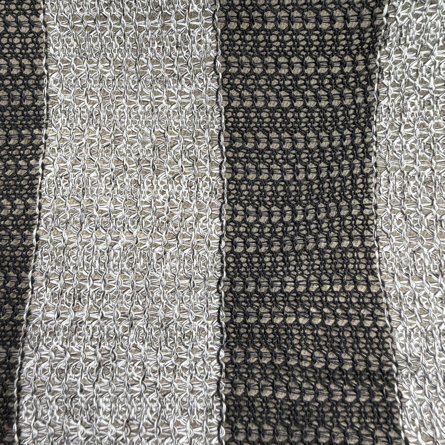 Striped Hachi Poly Rayon 100% Polyester Sweater Knit Fabric By the Yard