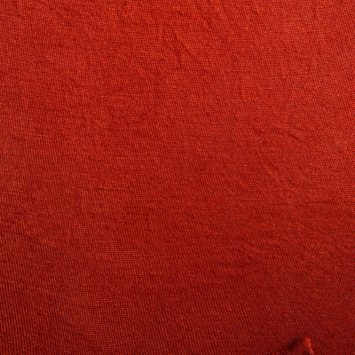 Orange Red Polyester Knit Fabric, 100% Polyester Solid Stretch, Activewear Legging Fabric