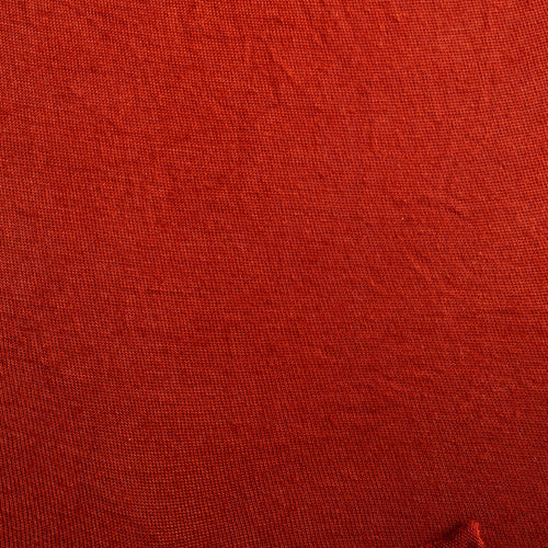 Orange Red Polyester Knit Fabric, 100% Polyester Solid Stretch, Activewear Legging Fabric