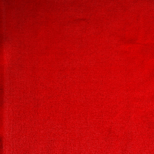 Red Poly Cotton Knit Fabric, 50% Polyester 50% Cotton, Team Apparel Tee Craft Fabric