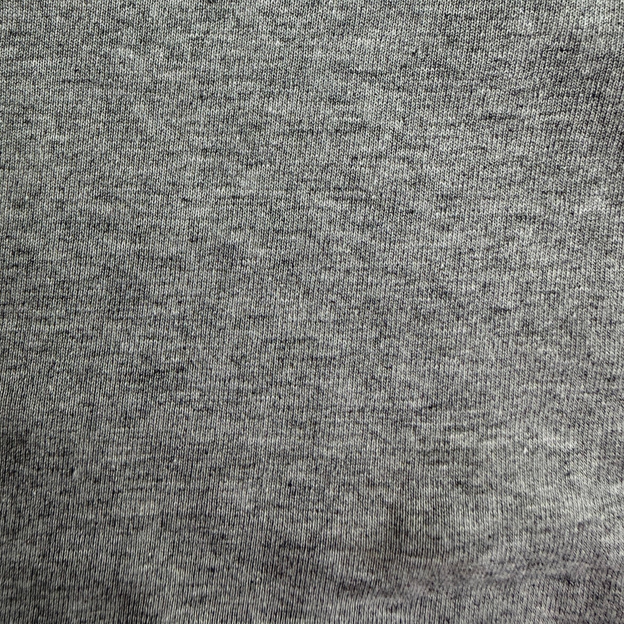 Heather Gray 16/1 Cotton Jersey Rayon 12 oz Knit Fabric