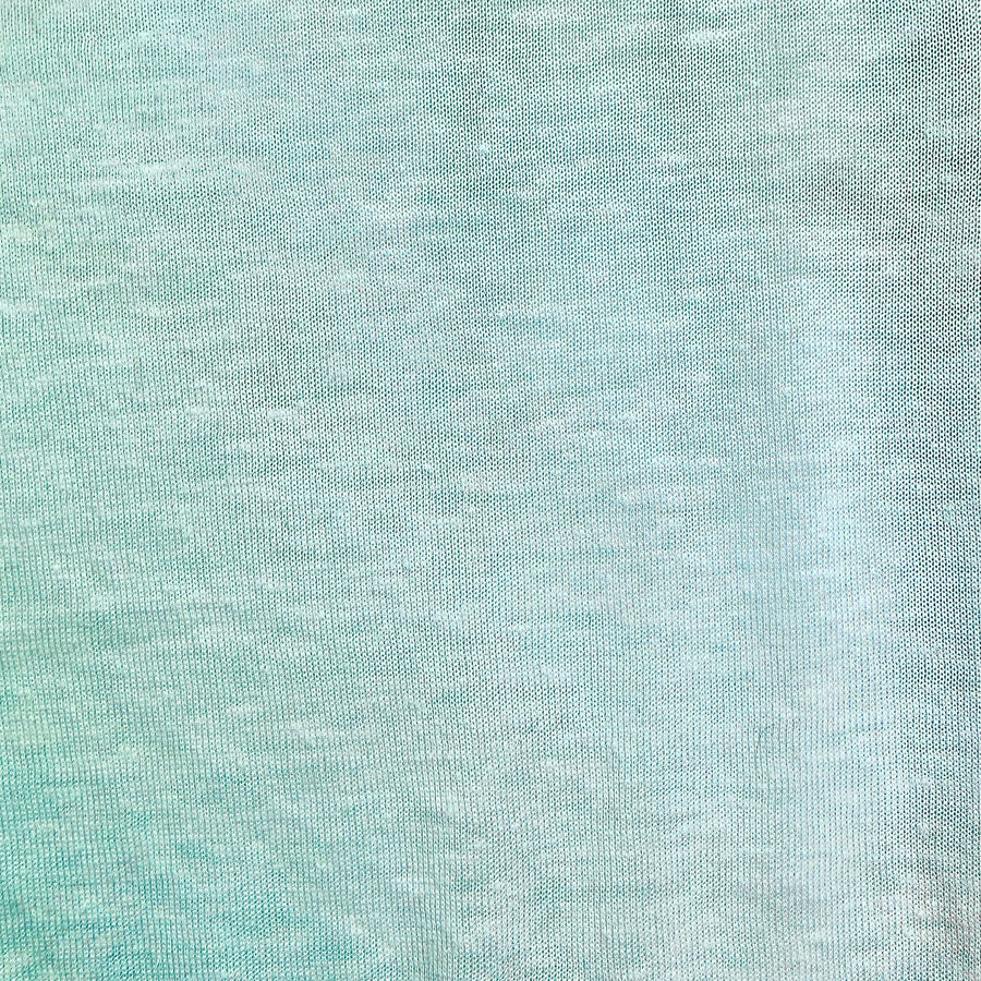 Sky Light Poly Cotton Jersey 6 oz Knit Fabric