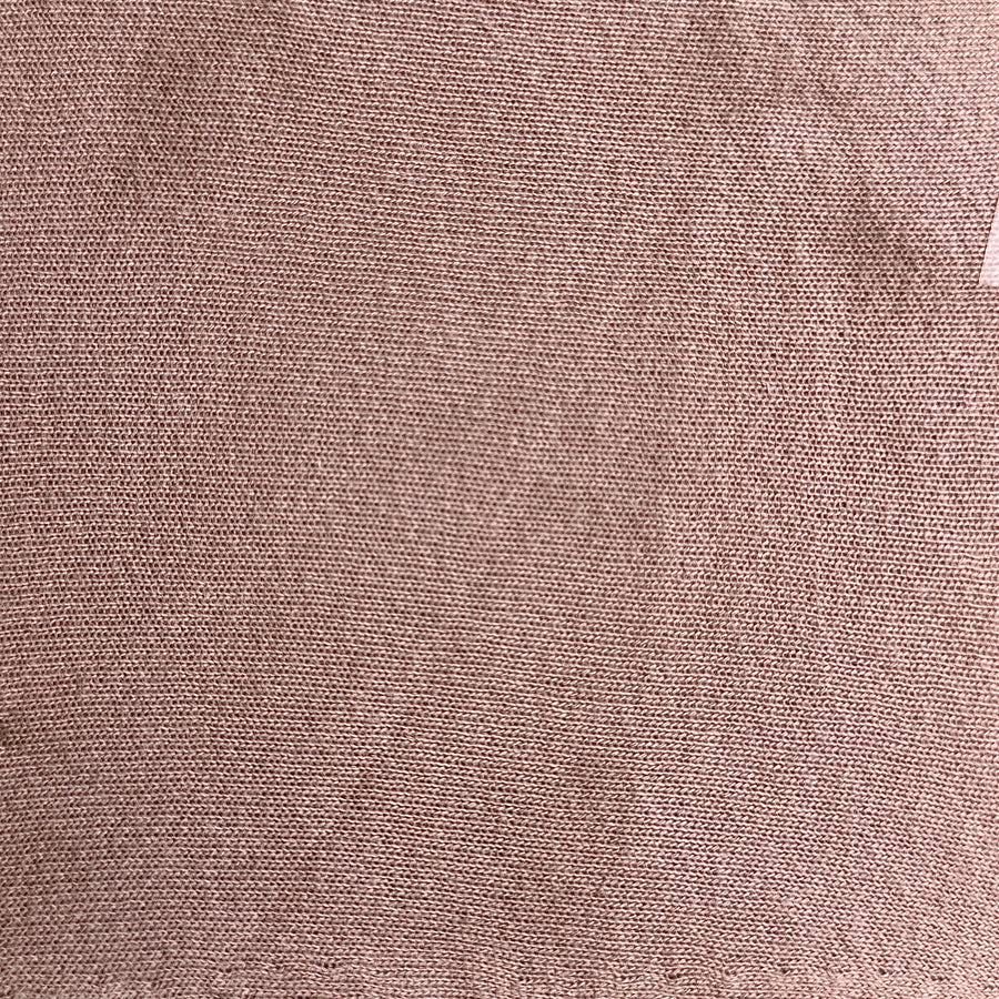 Pastel Brown Poly Cotton 20 oz Knit Fabric