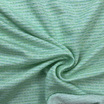 Lightweight Green French Terry 6.6 Oz French Terry | Sweatshirt Fabric By The Yard