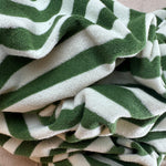 Striped Loop French Terry Fabric – Soft, Stretchy, and Versatile | By The Yard