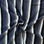 4x2 Cotton Matching Ribbing – Striped Stretch Matching Rib Fabric | By The Yard