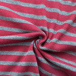 Cotton Waffle Thermal Fabric – Soft, Stretchy, and Breathable Knit | By The Yard