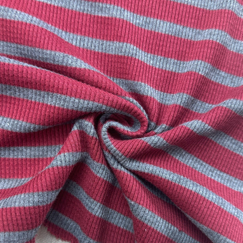 Cotton Waffle Thermal Fabric – Soft, Stretchy, and Breathable Knit | By The Yard