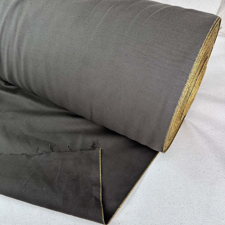 Olive Green – Premium Raw Japanese Selvedge Denim Fabric | By The Yard | 32"-40" Wide