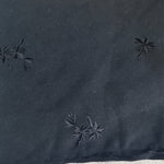 Leaf Embroidery Tencel Woven Fabric | By the Yard