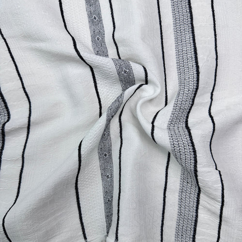 Jacquard Crepe Woven Fabric | By the Yard