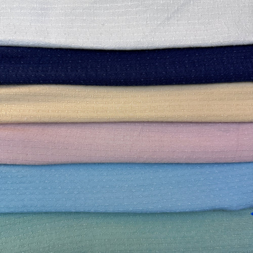Jacquard Dobby Premium Tencel Woven Fabric | By the Yard