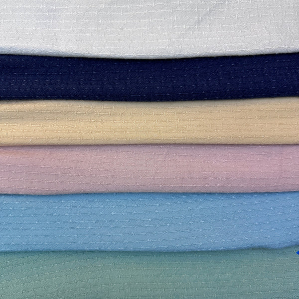 Jacquard Dobby Premium Tencel Woven Fabric | By the Yard