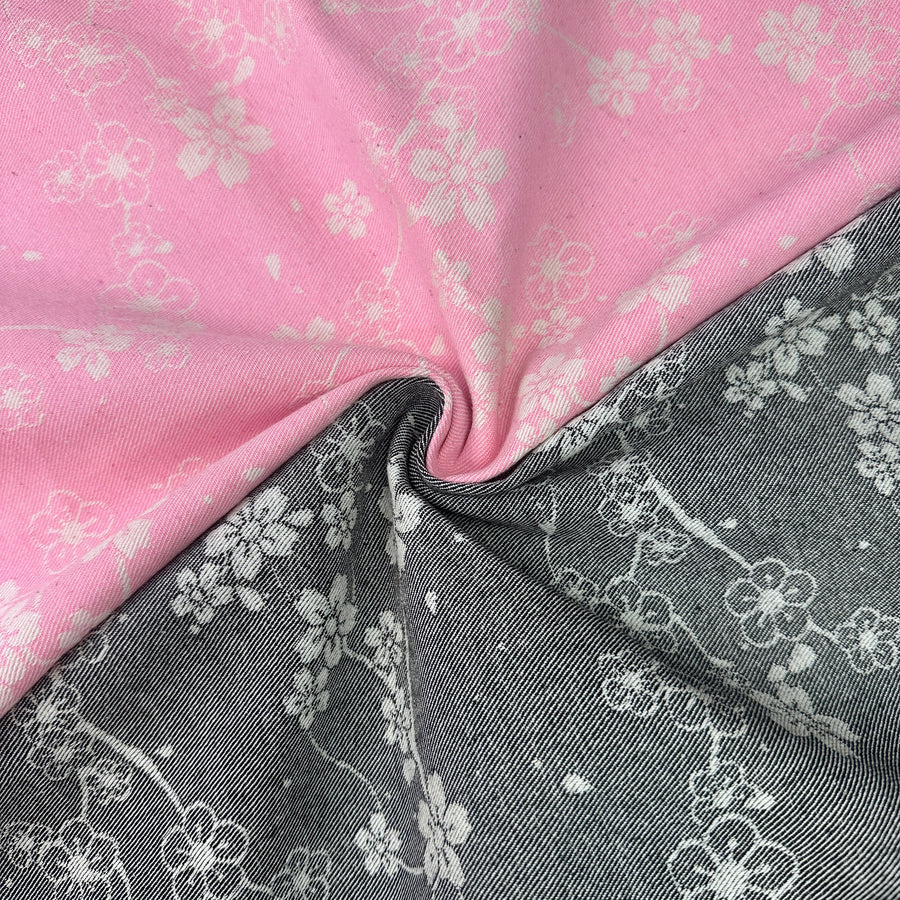 Floral Denim & Woven Fabrics | Floral Colors By the Yard