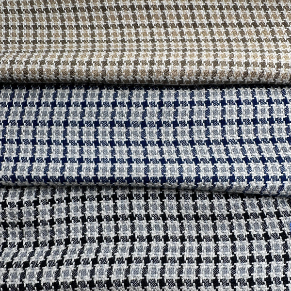 Jacquard Checkered Shirting Tencel Woven Fabric | By the Yard