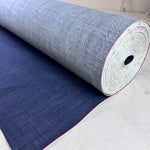 Dark Blue – Premium Raw Japanese Selvedge Denim Fabric | By The Yard | 32"-40" Wide