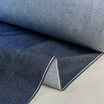 Dark Gray – Premium Raw Japanese Selvedge Denim Fabric | By The Yard | 32"-40" Wide