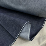 Dark Indigo – Premium Raw Japanese Selvedge Denim Fabric | By The Yard | 32"-40" Wide