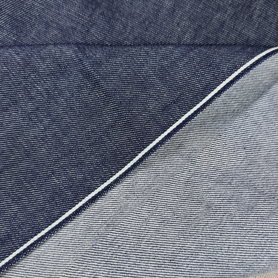 Dark Indigo – Premium Raw Japanese Selvedge Denim Fabric | By The Yard | 32"-40" Wide