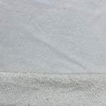 Cream Medium Weight Cotton French Terry Knit Jersey | 300 GSM/18 Oz French Terry Sweatshirt Fabric By The Yard