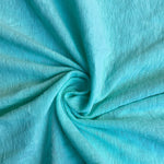 Frosty blue nep jersey knit fabric