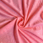 Papaya nep jersey knit fabric
