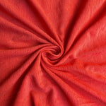 Coral nep jersey knit fabric