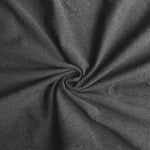 Black nep jersey knit fabric