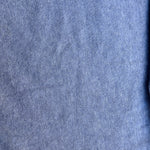 Indigo nep jersey knit fabric detail