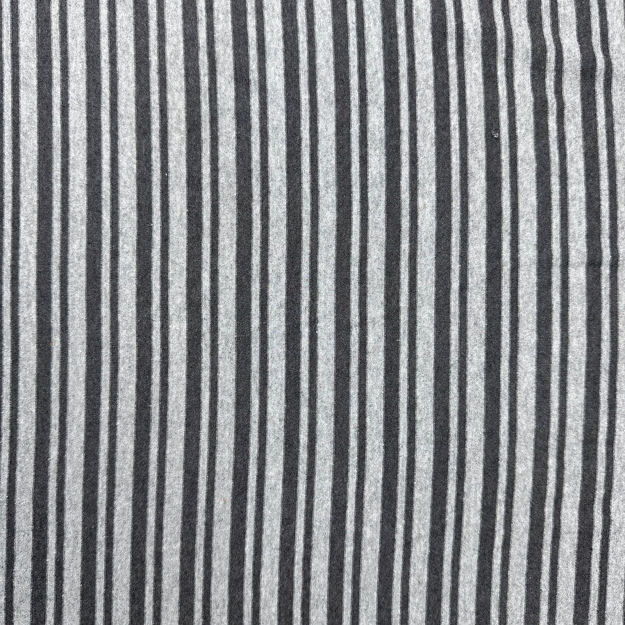 Striped Cotton Jersey LPK-STJ-21 dark gray light gray