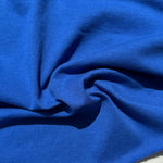 100% Cotton Jersey Royal Blue Knit Medium-Heavy Weight Eco-Friendly Fabric By The Yard 60″