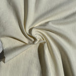 100% Cotton Jersey Cream Knit Medium-Heavy Weight Eco-Friendly Fabric By The Yard 60″