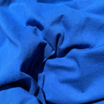 100% Cotton Jersey Royal Blue Knit Medium-Heavy Weight Eco-Friendly Fabric By The Yard 60″